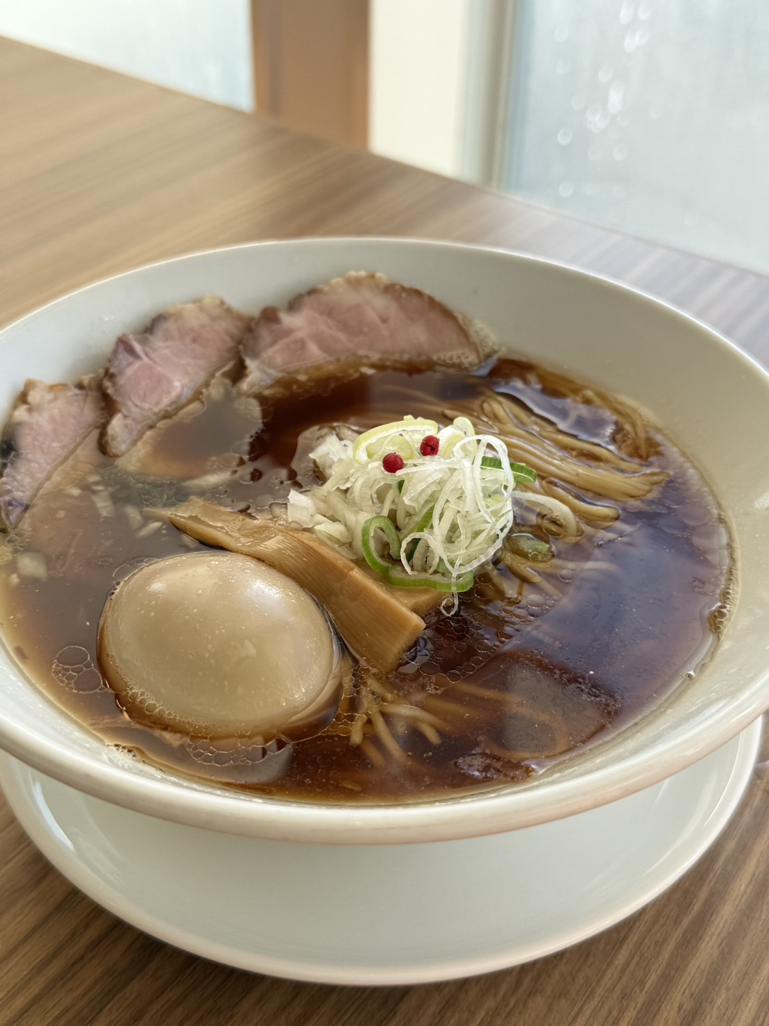 シーサイドラーメン テラコスタの醤油ラーメン